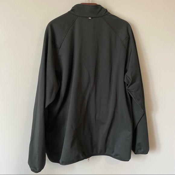 Nike+ FIT Dry vintage full zip knit performance jacket black size Large - Picture 3 of 14